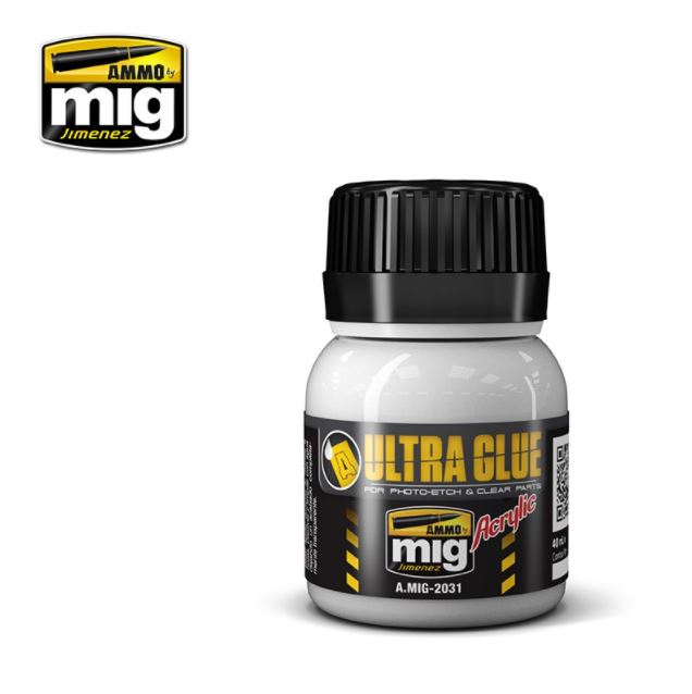 AMMO Ultra Glue - for Etch, Clear Parts & More (Acrylic Waterbase Glue)