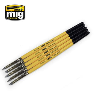Jeu de brosses en caoutchouc AMMO
