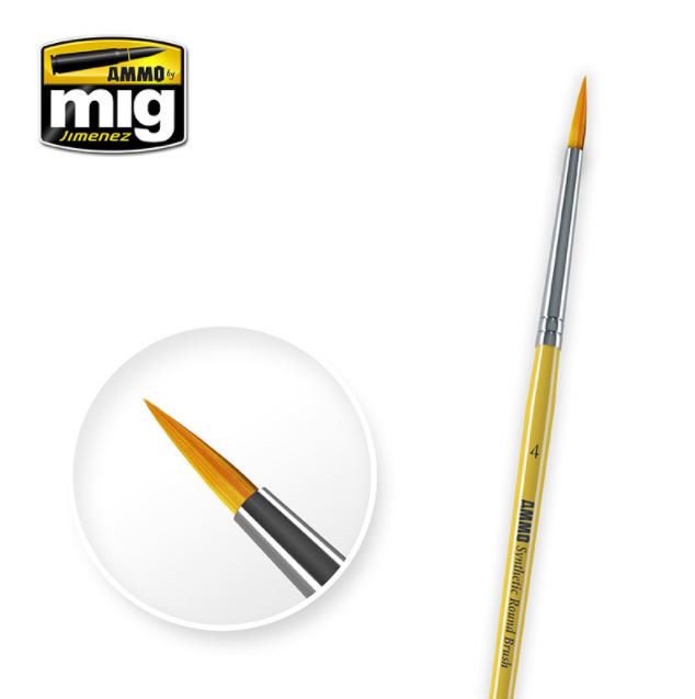 AMMO 4 Synthetic Round Brush