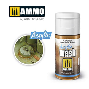 AMMO ACRYLIC WASH Light Rust Wash
