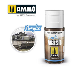 AMMO ACRYLIC WASH Dark Wash