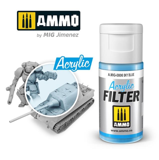 AMMO ACRYLIC FILTER Sky Blue