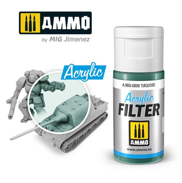 AMMO ACRYLIC FILTER Turquoise