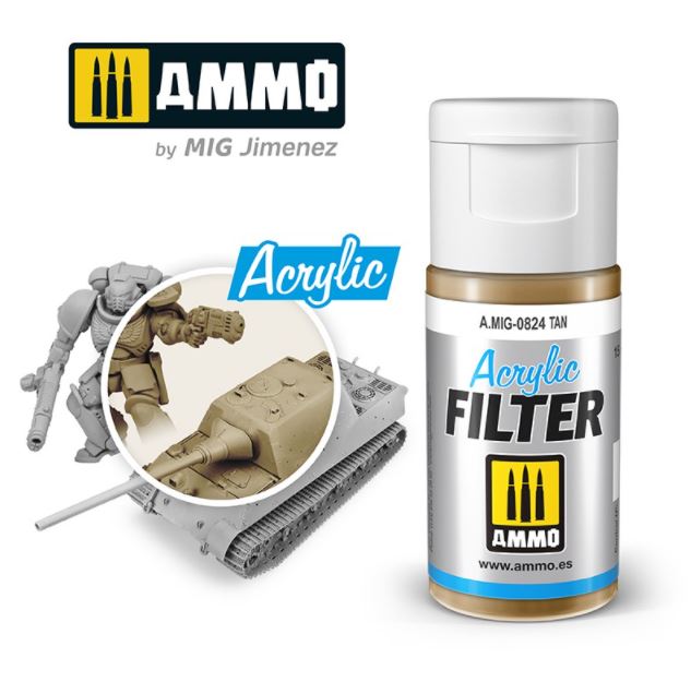 AMMO ACRYLIC FILTER Tan