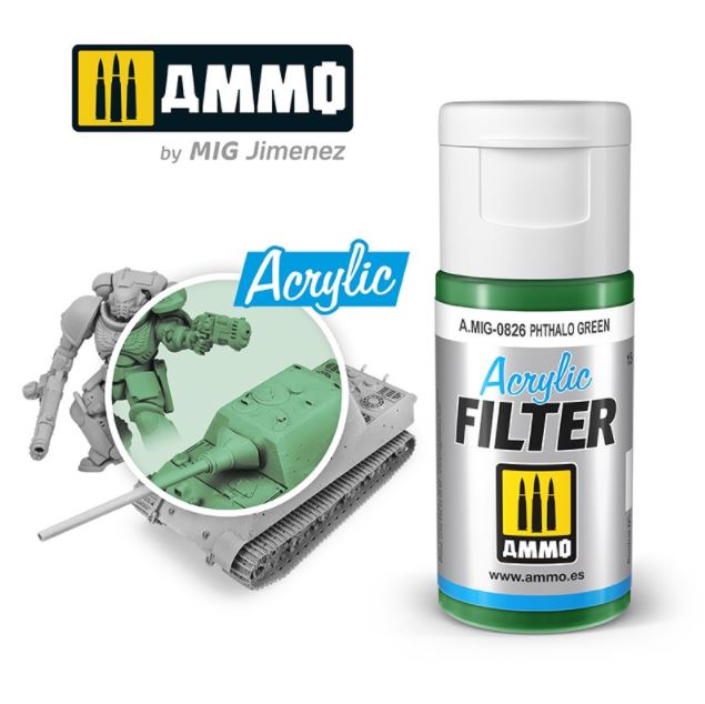 AMMO ACRYLIC FILTER Phthalo Green