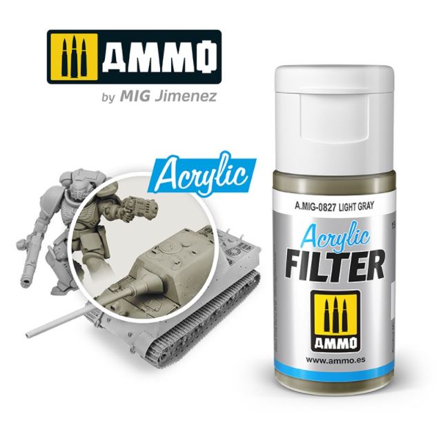 AMMO ACRYLIC FILTER Light Gray