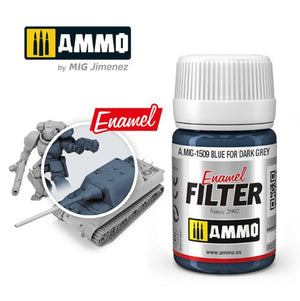 AMMO FILTER Blue for Dark Gray