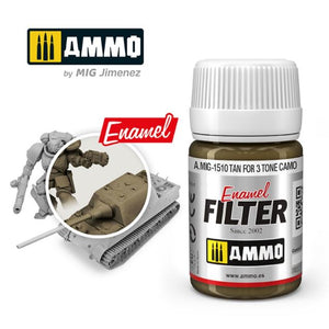 AMMO FILTER Tan for 3 Tone Camo