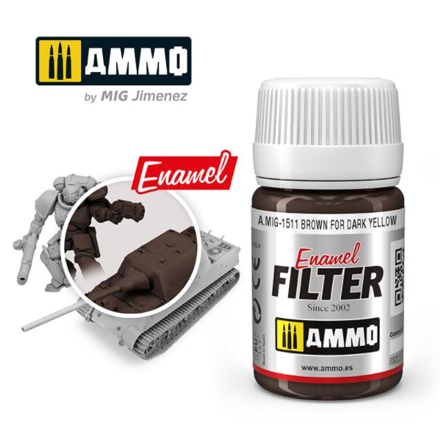 AMMO FILTER Brown for Dark Yellow