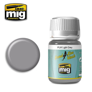 AMMO Panel Line Wash - Gris Claro