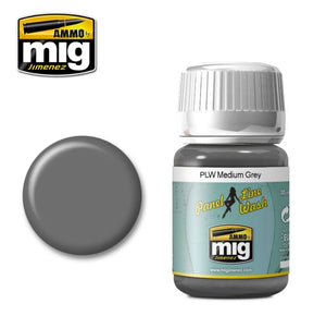 AMMO Panel Line Wash - Gris Oscuro
