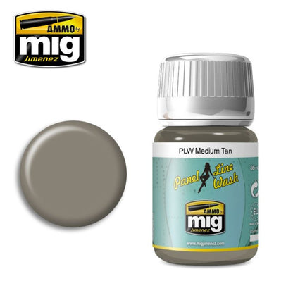 AMMO Panel Line Wash - Beige Medio