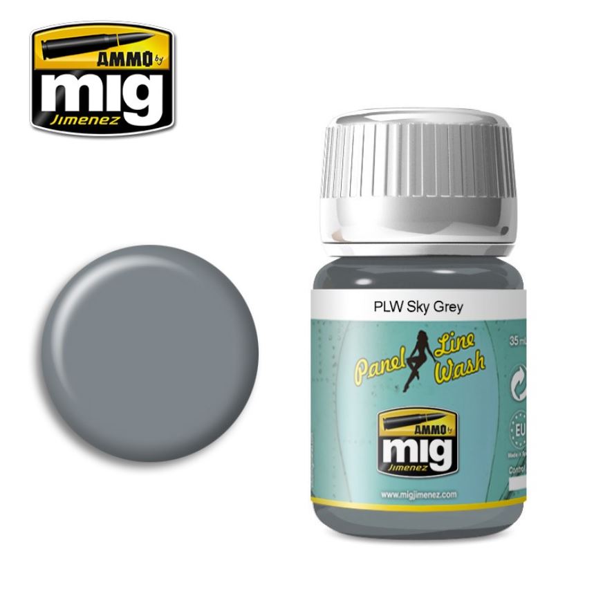 AMMO Panel Line Wash - Gris Celeste