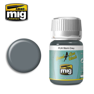 AMMO Panel Line Wash - Gris Tormentoso