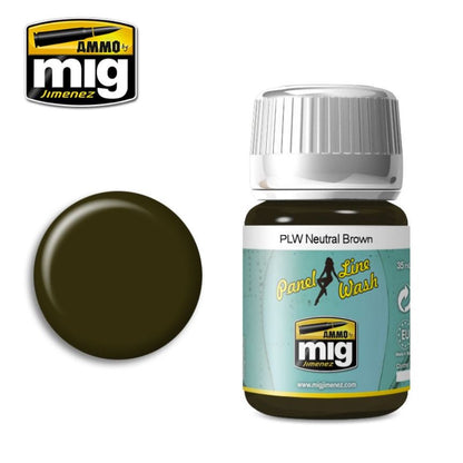 AMMO Panel Line Wash - Gris Piedra para Negro