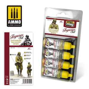 AMMO Japanese Infantry WWII Figures Set