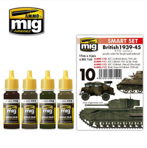 AMMO British 1939-1945 ETO Colors Set