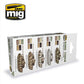 AMMO King Tiger Interior Color (Special TAKOM Edition) Vol.2 Set