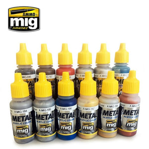 AMMO Metallic Colors Set