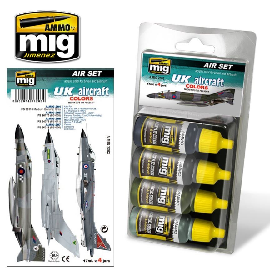 AMMO UK Aircraft from 50´s to Present