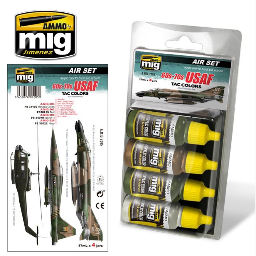 AMMO 60's-70's USAF Tac Colors (also Vietnam era)