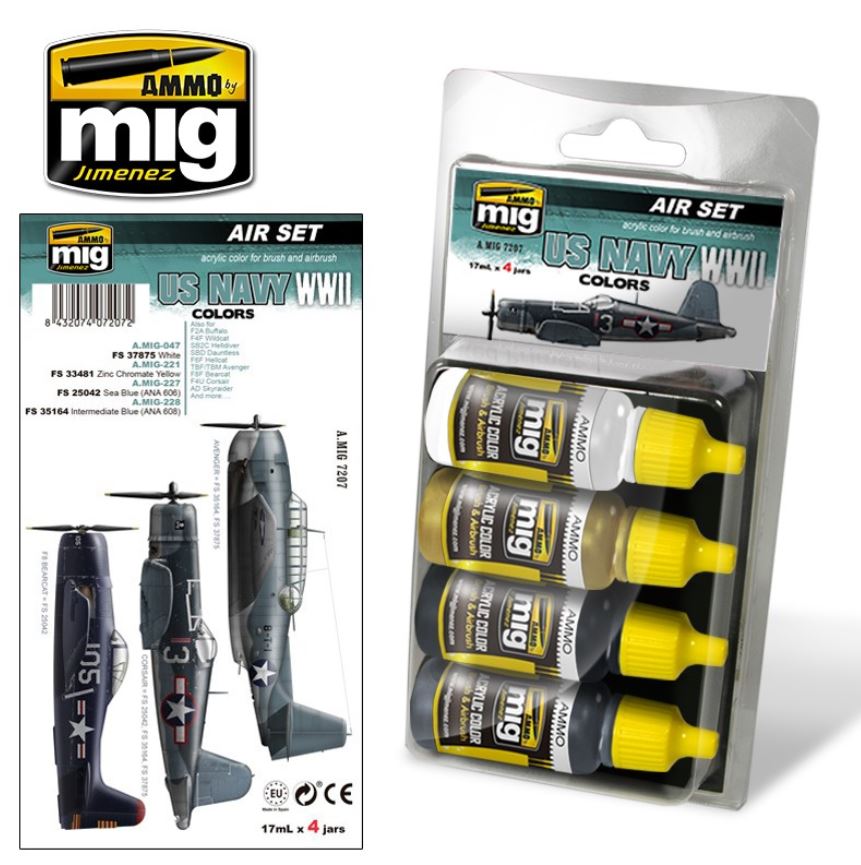AMMO US Navy WWII Colors Set