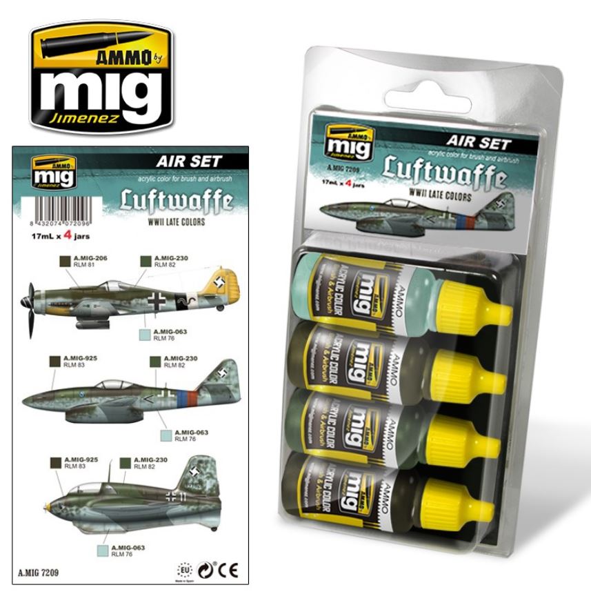 AMMO Luftwaffe WWII Late Colors Set