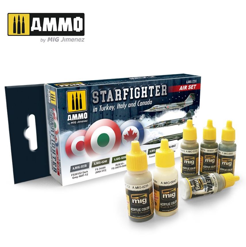 AMMO Set Starfighter in Turkey, Italy and Canada