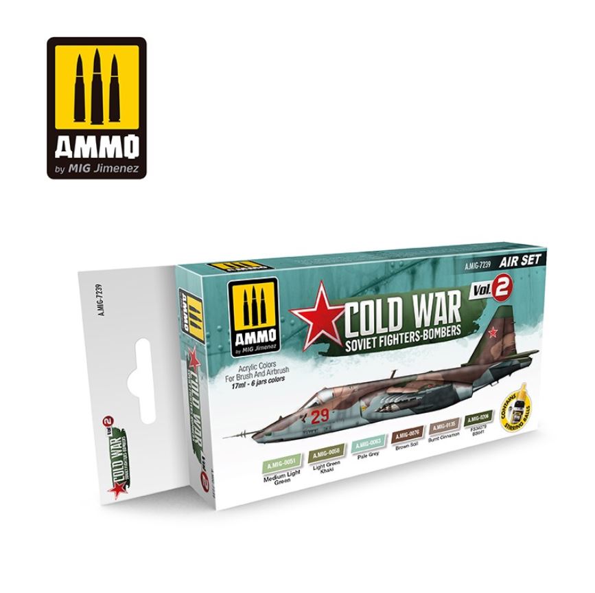 AMMO Cold War Soviet Fighters & Bombers
