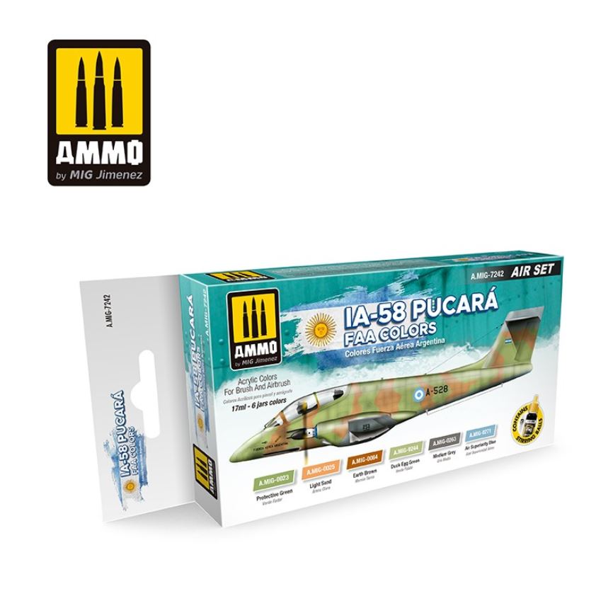 AMMO IA-58 Pucará FAA Colors