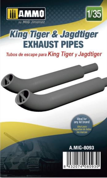 AMMO (1/35) King Tiger & Jagdtiger Exhaust Pipes