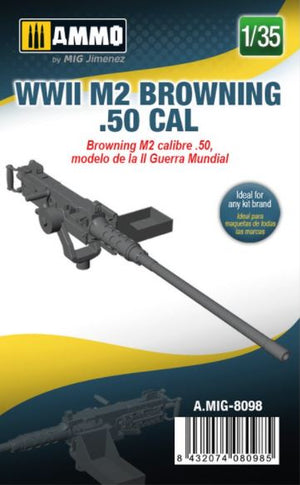 AMMO (1/35) WWII M2 Browning .50cal