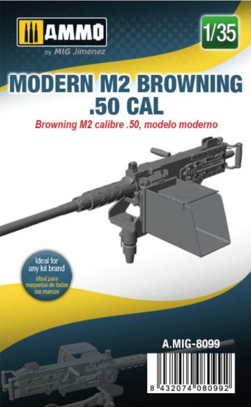 AMMO (1/35) Modern M2 Browning .50cal