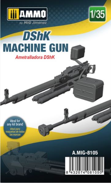 AMMO (1/35) DShK Machine Gun