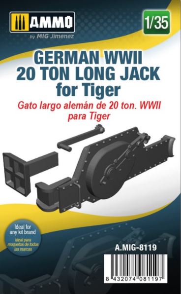 AMMO (1/35) German WWII 20 ton Long Jack for Tiger