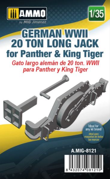 AMMO (1/35) German WWII 20 ton Long Jack for Panther & King Tiger