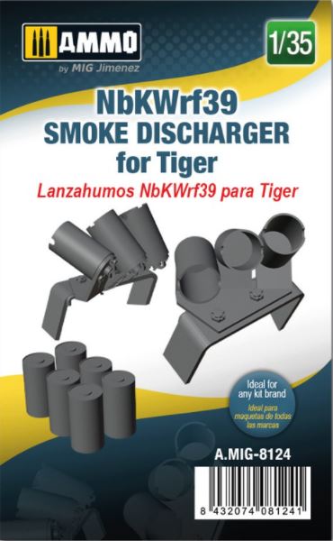 AMMO (1/35) NbKWrf39 Smoke Discharged for Tiger