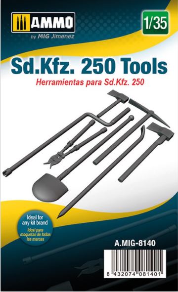 AMMO (1/35) Sd.Kfz. 250 Tools
