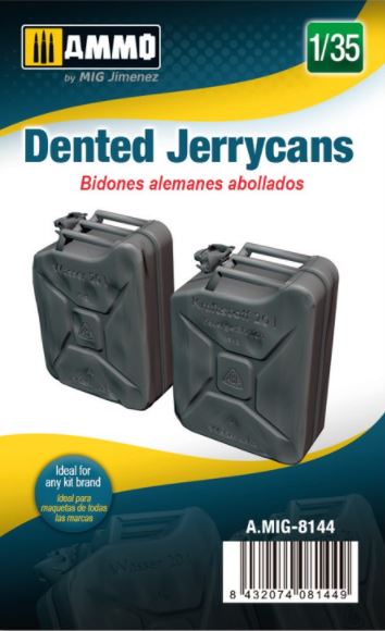 AMMO (1/35) Dented Jerrycans