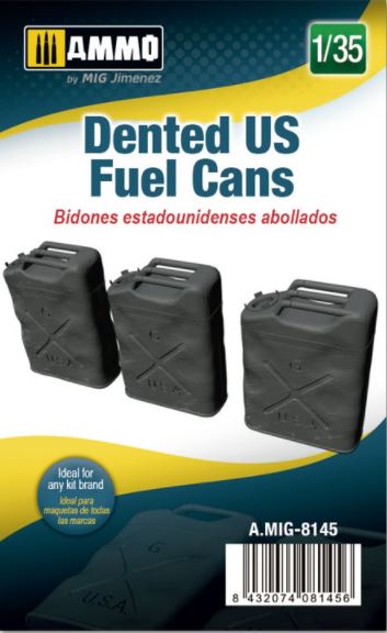 AMMO (1/35) Dented US Fuel Cans