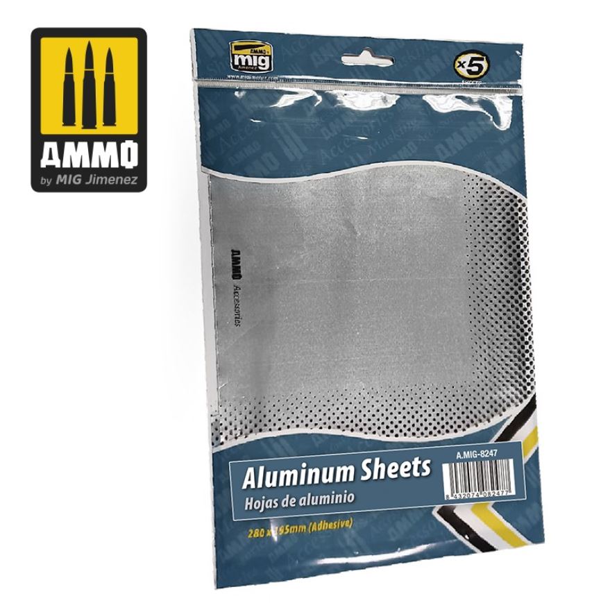 AMMO Aluminium Sheets 280x195mm