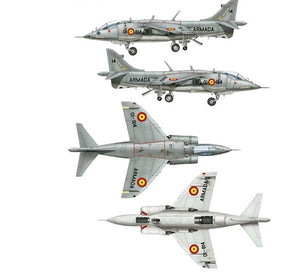 AMMO (1/48) Harrier AV-8S MATADOR - Versioni spagnole, americane, britanniche