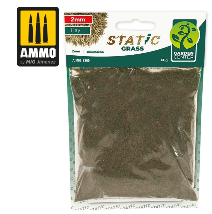 AMMO Hierba estática - Heno - 2mm