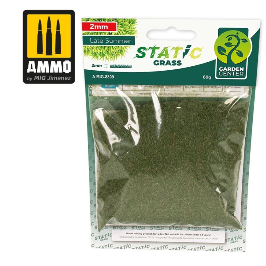AMMO Hierba estática - Fin de Verano – 2mm