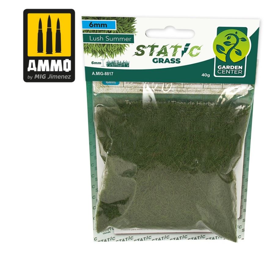 AMMO Hierba estática - Verano Exuberante – 6mm