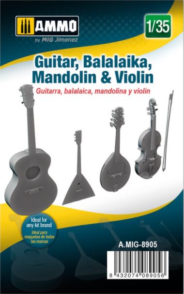 AMMO (1/35) Guitar, Balalaika, Mandolin & Violin