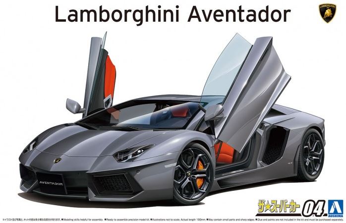 AOSHIMA (1/24) '11 Lamborghini Aventador LP700-4