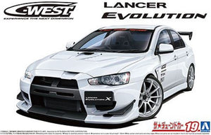 AOSHIMA (1/24) C-WEST Mitsubishi Lancer Evolution '07