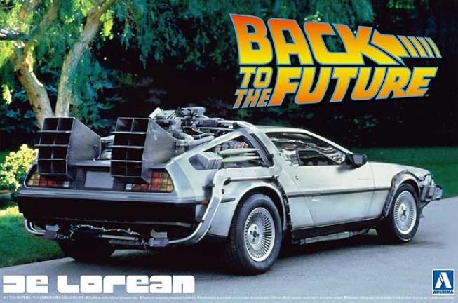AOSHIMA (1/24) Back to the Future DeLorean