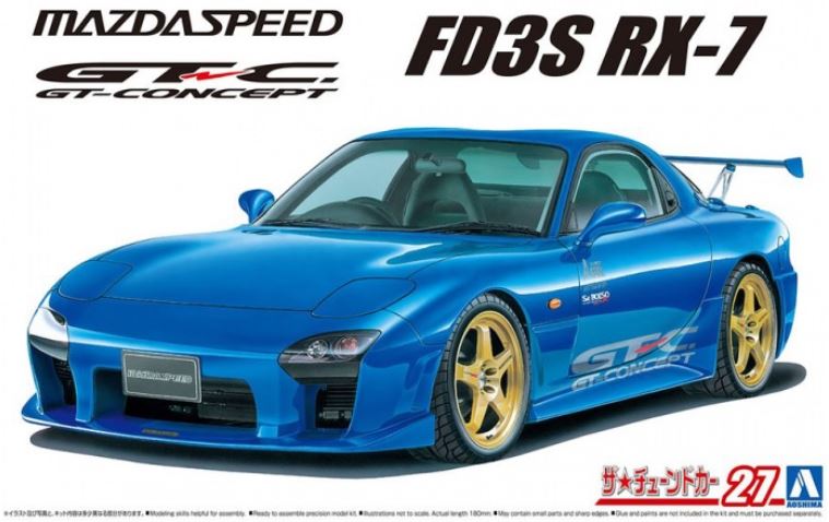 AOSHIMA (1/24) GT-Concept Mazda Speed FD3S RX-7 '99
